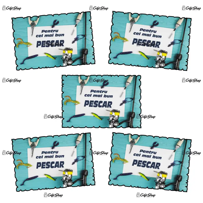 Cel mai bun pescar, magnet frigider mgs051